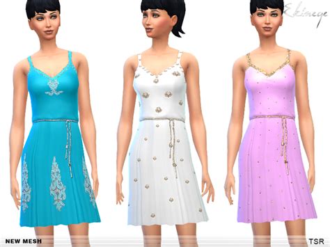 Sims 4 Custom Content Dresses Itbxe