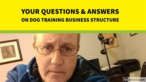 Part Ii Qanda On Structure Your Dog Training Business Video Youtube