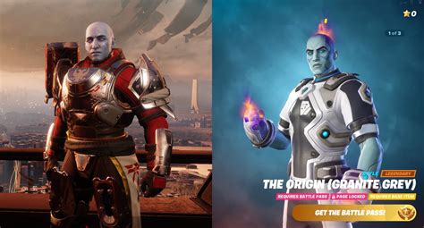 destiny bulletin on twitter uhh so fortnite has added an unofficial zavala skin with the new