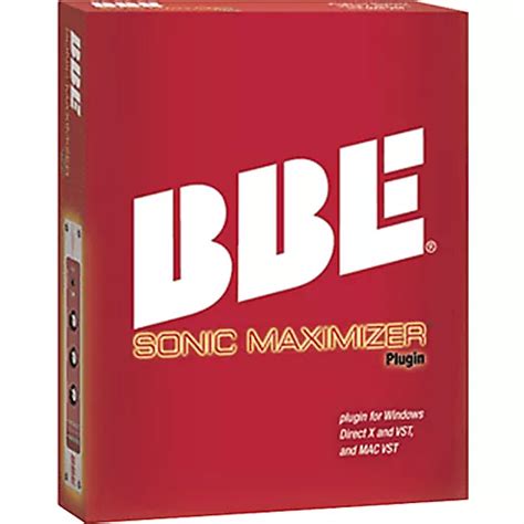 Bbe Sonic Maximizer Plug In Musicians Friend