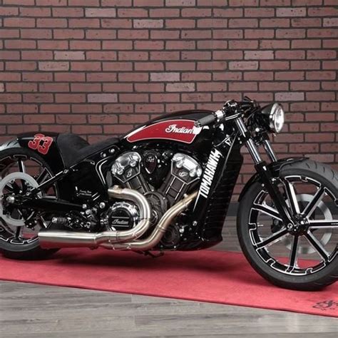 Check Out This Awesome Indian Scout Build For Flat Outhellip Indian