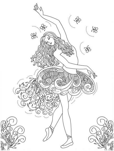 To get more templates about posters,flyers,brochures,card,mockup,logo,video,sound,ppt,word,please visit pikbest.com. Free Printable Ballet Coloring Pages For Kids
