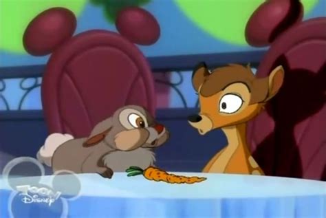 Bambi And Thumper Disneys House Of Mouse Bambi And Thumper Cartoon