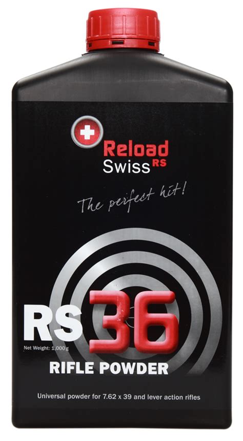 Reload Swiss Rs36 Proch 1kg Elaboracja Amunicji Proch Arms