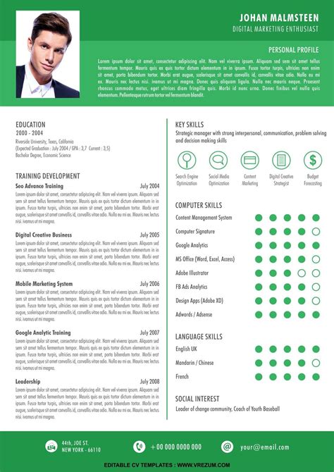 Tips and commonly asked questions. (EDITABLE) - FREE CV Templates for Fresh Graduate in 2020 ...