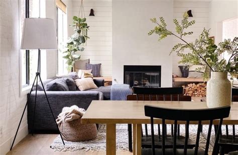 Cozy Modern Living Room With Fireplace Baci Living Room