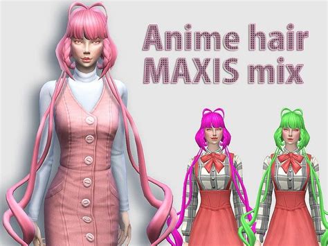 Pin By Tomi Lyn On Sims 4 Cc In 2020 With Images Anime