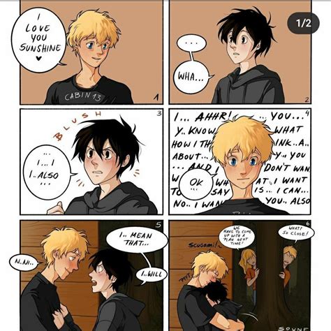 Solangelo Percy Jackson Comics Percy Jackson Funny Percy