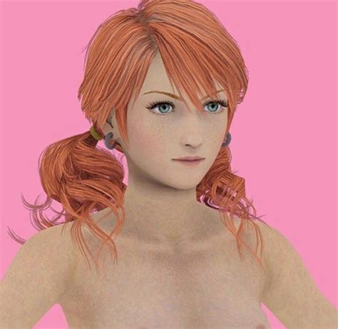 Why There S A Naked Final Fantasy Xiii Character Model