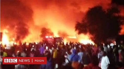 Sierra Leone Explosion Tanker Fire Blast Kill Over Pipo For Freetown Bbc News Pidgin