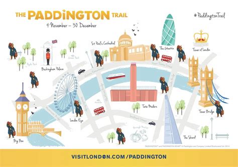 Paddington Trail London Celebrates Release Of Paddington Movie