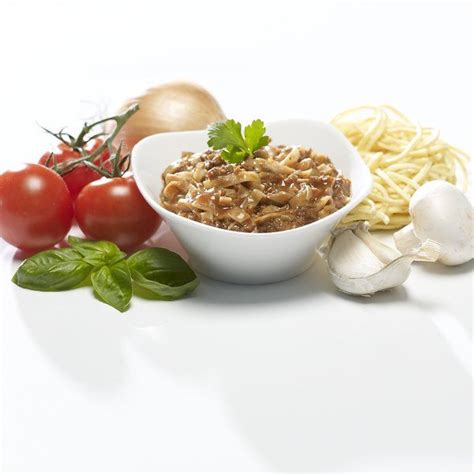 Spaghetti Bolognese - Vegetarian Style (4 per box) | Spaghetti ...