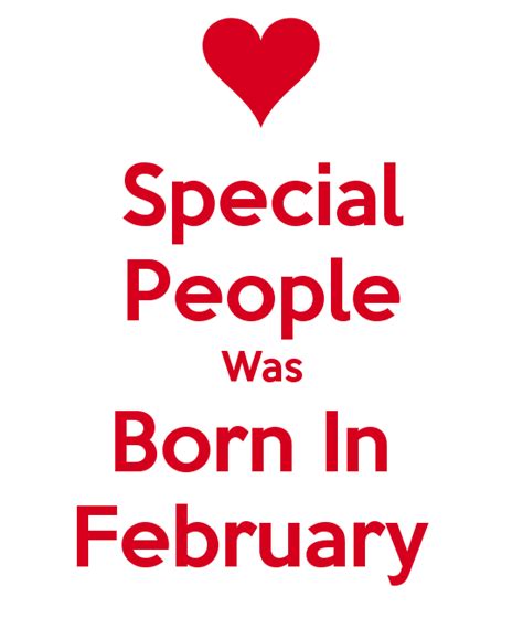 Special People Was Born In February Love You Daddy February