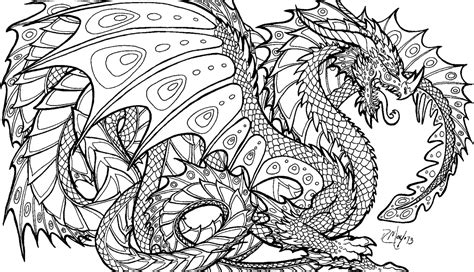 Ice Dragon Coloring Pages