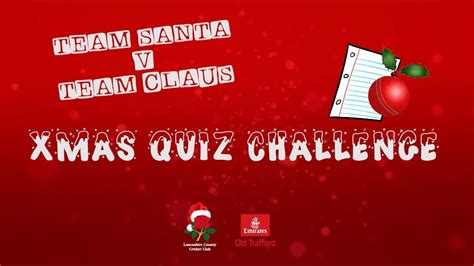 Team Santa V Team Claus Christmas Quiz Youtube