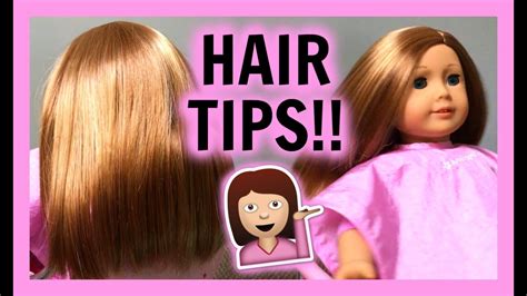 Each doll has her own hair, her own style, and her own story. DOLL HAIR TIPS! | American Girl Doll Hair Tips ...
