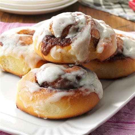 Best Cinnamon Rolls Recipe Taste Of Home