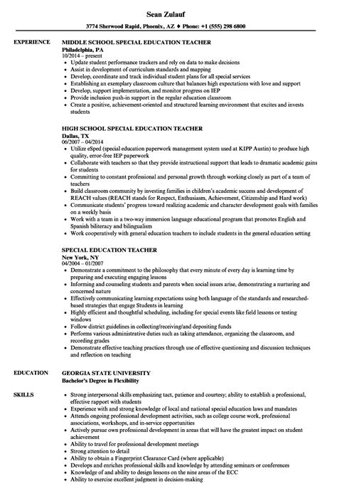 3 step resume builder, built by top recruiters Sample Resume Special Education Director - Corry Area ...