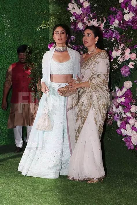 Sisters Kareena Kapoor Khan And Karisma Kapoor Stun At The Ambani Wedding