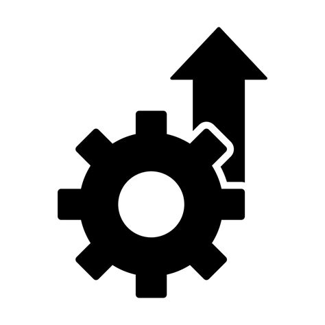Growth Product Icon Vector Operational Excellence Symbol Cost