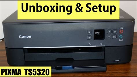 Your setup menu printer will open. Canon Pixma TS5320 Unboxing & Setup - YouTube