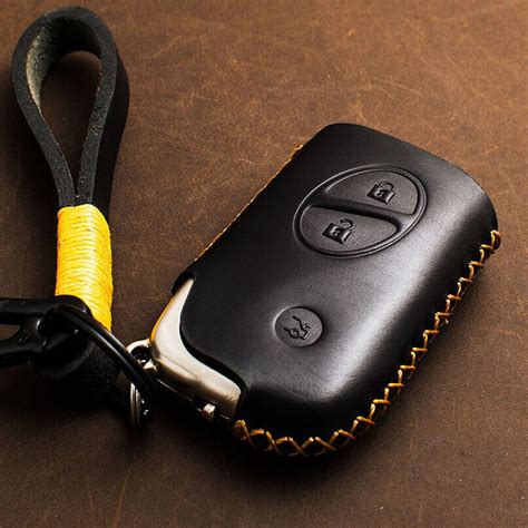 Genuine Leather Car Key Case Cover For Lexus Rx350 Es350 Is250 Gx460