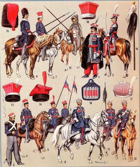 Polish Light Cavalry Regiment Deskrakusannées 1813 1814 History War