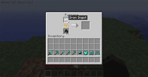 Put in iron and coal at a mixture of 3 to 1. Easy Lava Minecraft Mod