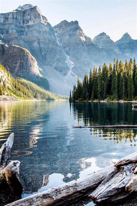 Solve Moraine Lake Alberta Jigsaw Puzzle Online With 70 Pieces