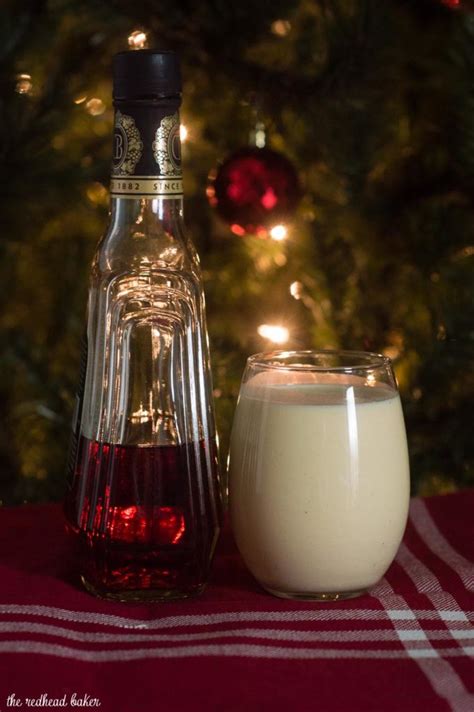 Traditional Homemade Eggnog By The Redhead Baker