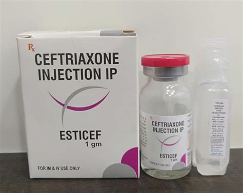Esticef Ceftriaxone Injection 1g At Rs 62vial In Ahmedabad Id