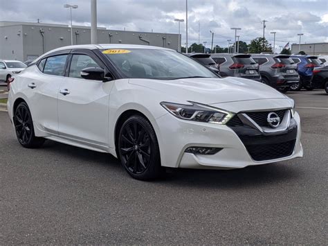 Pre Owned 2017 Nissan Maxima Sr With Navigation