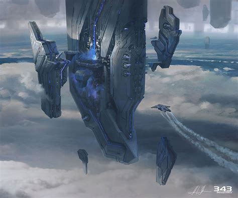 Forerunner Spire Concept Characters And Art Halo 4