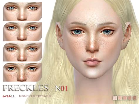 Freckles 01 By S Club Ll At Tsr Sims 4 Updates