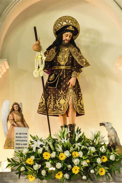 August 16 Feast Day Of San Roque St Roch Patron Saint Of The Sick