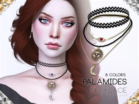 Sims 4 Ccs The Best Palamides Necklace By Pralinesims