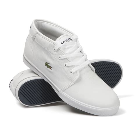 Lacoste Sport Ampthill Lcr Spm Mid Trainer Oxygen Clothing