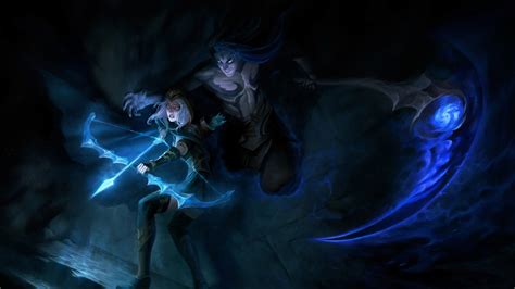 3840x2160 Resolution Kayn And Ashe League Of Legends 4k Wallpaper