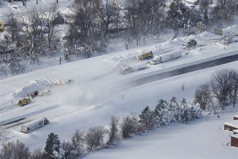 Dramatic Aerial Photos Show Force Of Buffalo Storm Nbc News