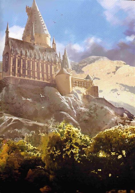 Nathanthenerd ϟ Hogwarts Castle Concept Art Stream If It Wasnt