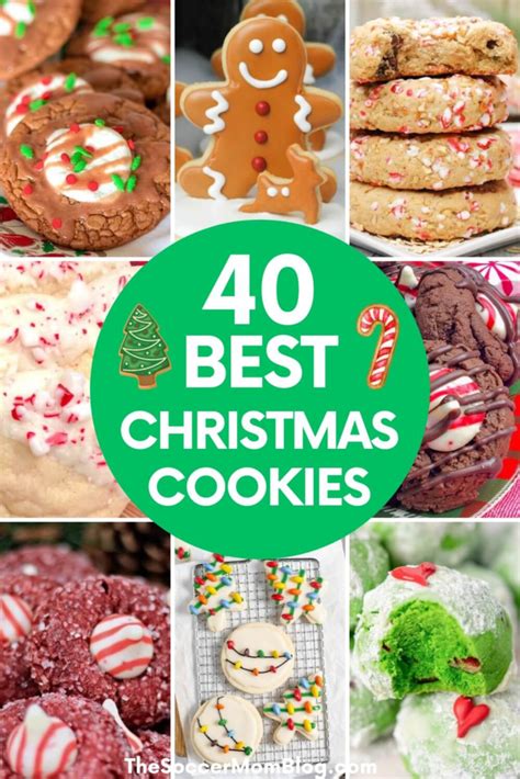 40 Best Christmas Cookie Recipes The Soccer Mom Blog