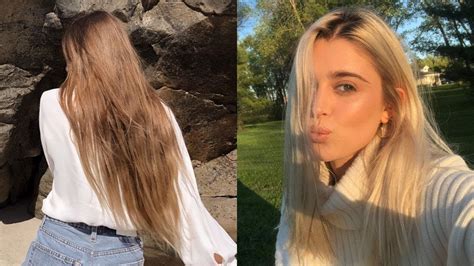 .to blonde hair transformation requires some prep, especially when you have naturally dark hair. from BRUNETTE to PLATINUM BLONDE ♡ EXTREME Hair ...
