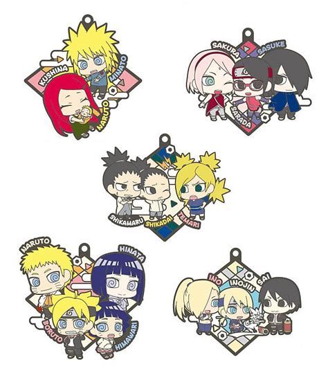 Buy Keychains And Straps Boruto Naruto Next Generation Rubber Charms