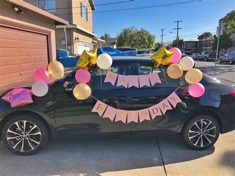Ideas To Decorate A Car For Birthday Celebrations The Fshn