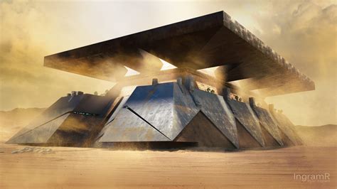 Artstation Dune Env Arrakeen Palace Concept Frame Speculative