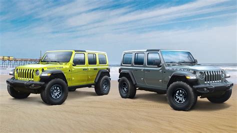 2022 Jeep Wrangler High Tide Limited Edition Proves Lifes A Beach