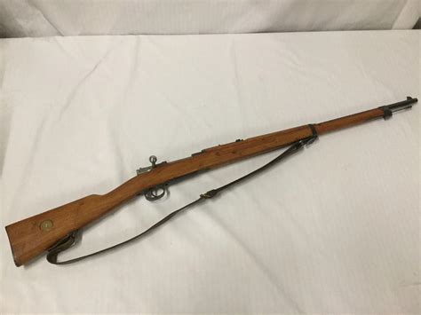 Sold Price Swedish Mauser Model 1896 Long Rifle Mfg At Carl Gustafs