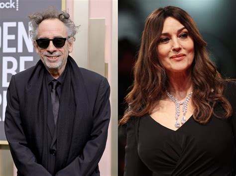 Monica Bellucci Opens Up About Romance With Tim Burton For First Time
