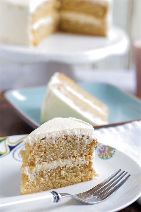 Golden Vanilla Cake Recipe Foodie Flavours