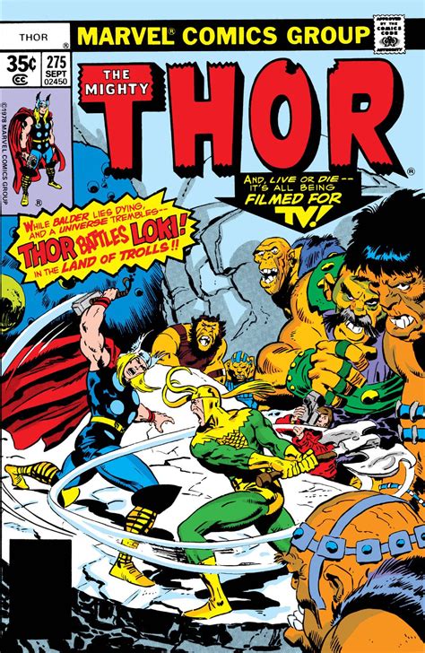 Thor Vol 1 275 Marvel Database Fandom